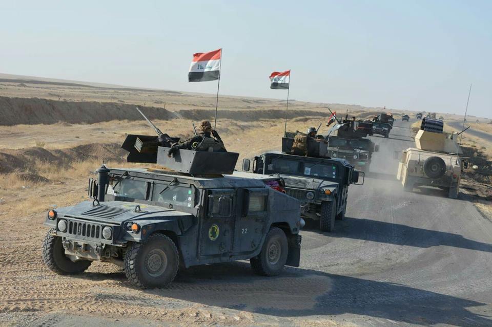 الجيش العراقي يسيطر  على ناحية (القيارة) جنوبي مدينة (الموصل)