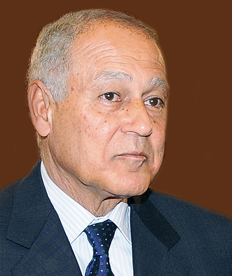 Arab League Secretary General Ahmad Abulgheit