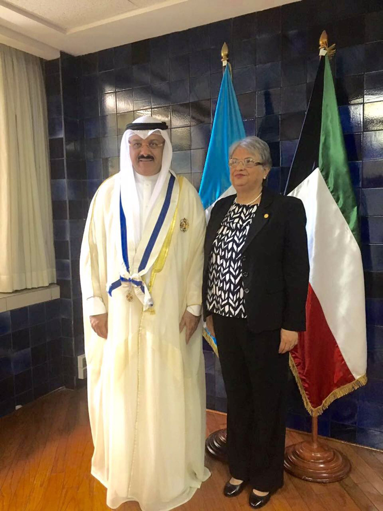 Honored Kuwaiti Ambassador to Guatemala and non-resident ambassador to the United Mexican States Sameeh Jawhar Hayat