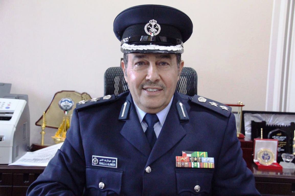 Kuwait Fire service Directorate  public relations chief Lt. Col. Khalil Al-Ameer