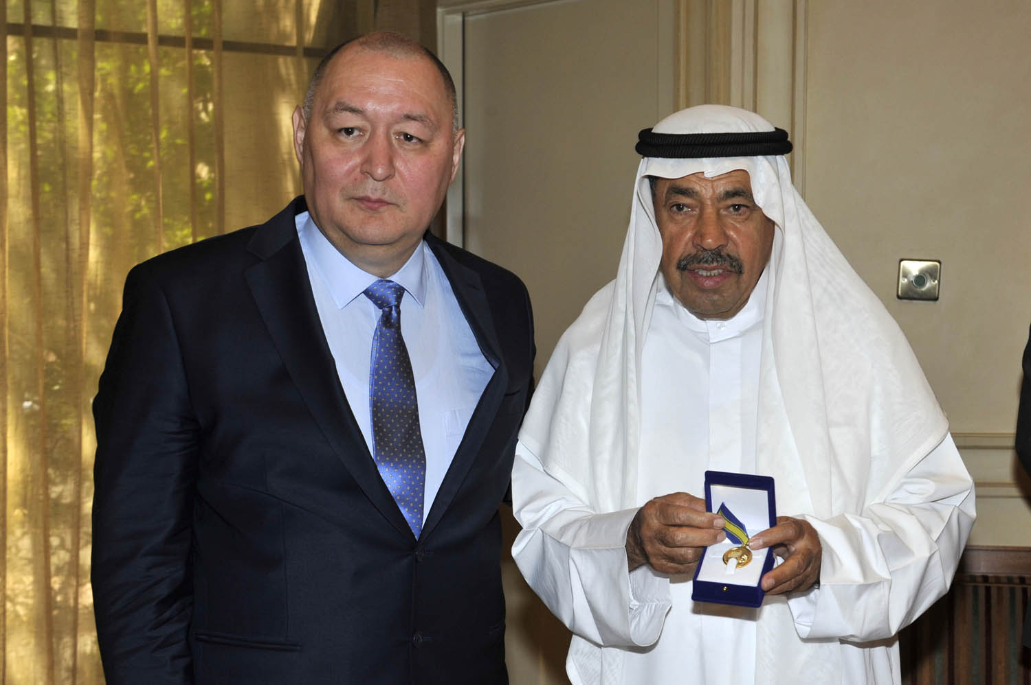 Kazakh embassy fetes Kuwaiti poet for literary contributions