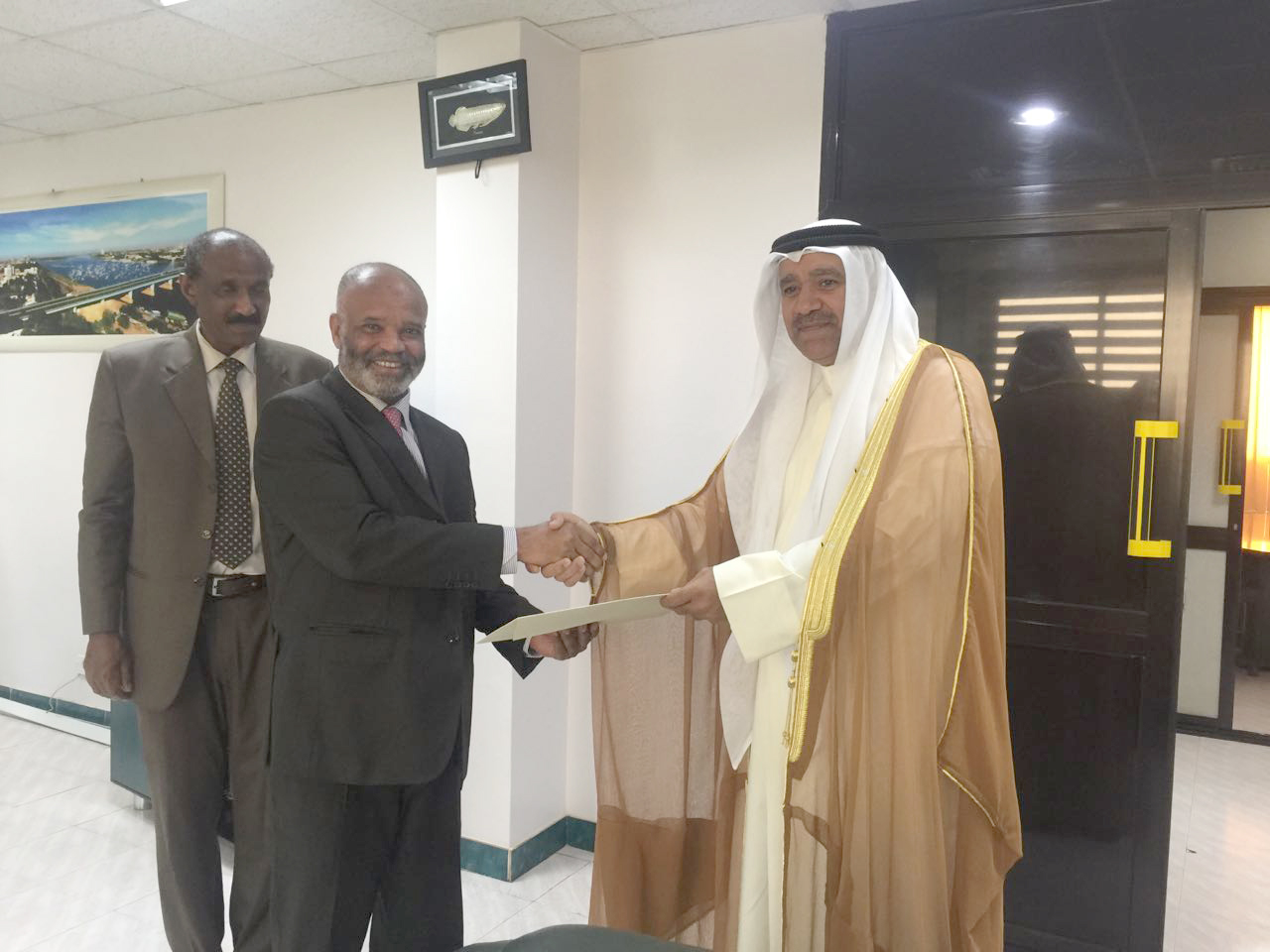 Kuwait's new Ambassador to Sudan Bassam Al-Qabandi submits credentials  to Khartoum's Foreign Ministry
