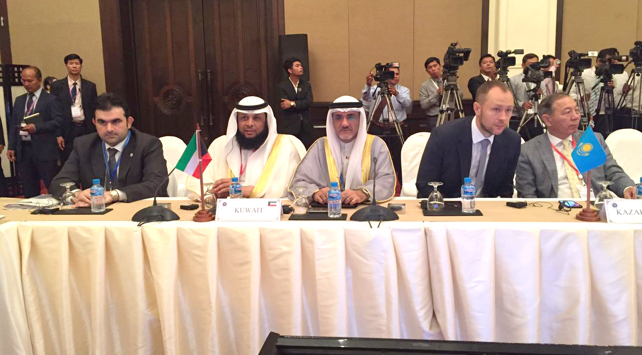 A Kuwaiti legislative delegation headed by MP Humoud Al-Hamdan