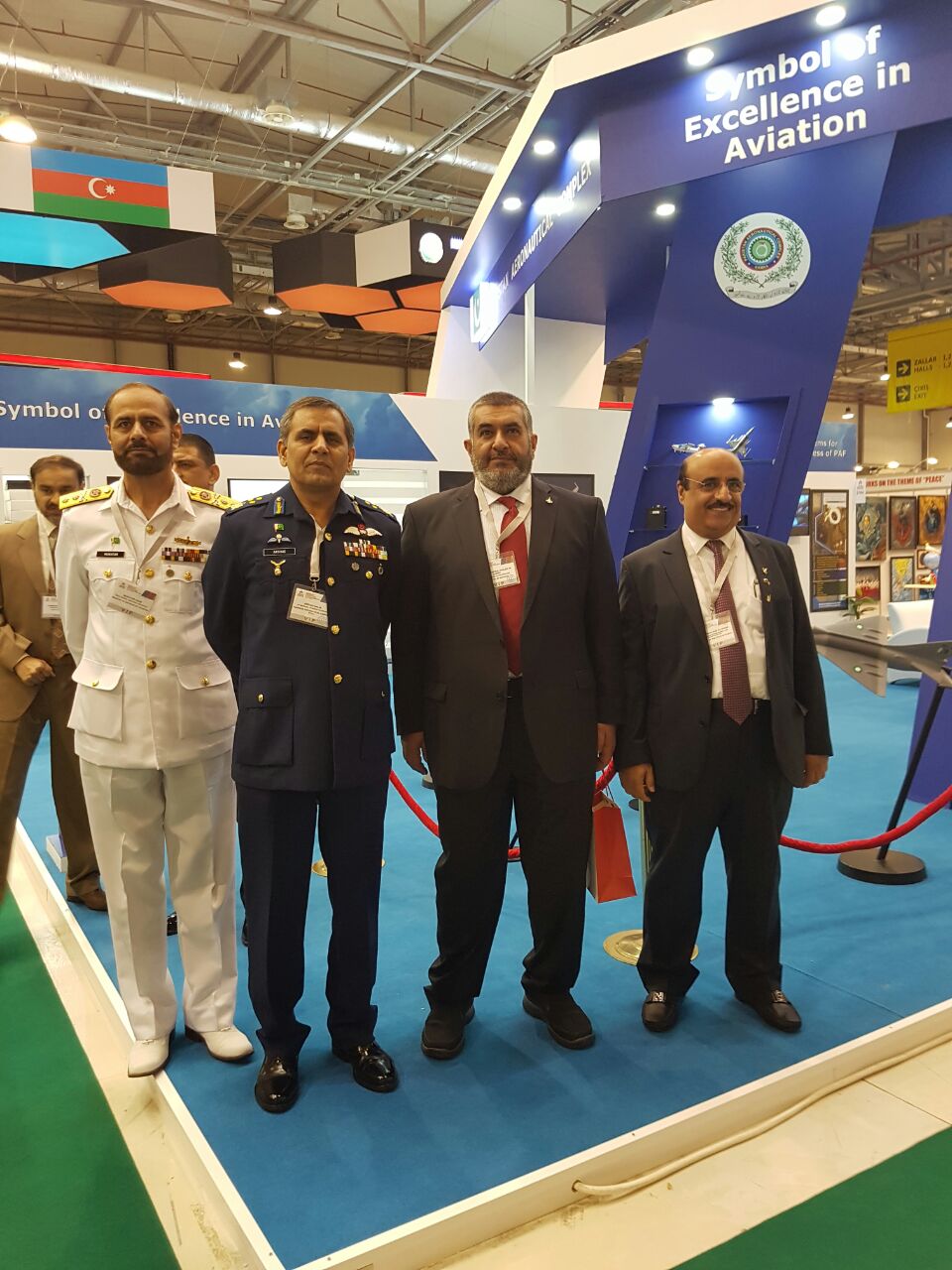 Commander of the Kuwaiti Ground Forces Maj. Gen. Sheikh Khaled Saleh Al-Sabah visits defence exhibition in Baku