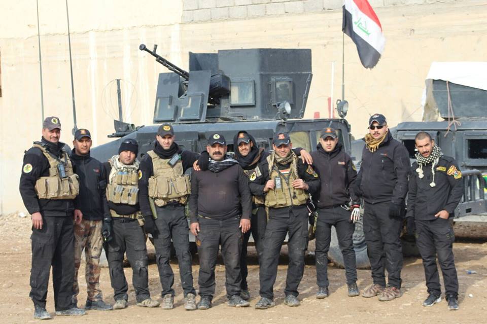 The Iraqi forces in Mosul