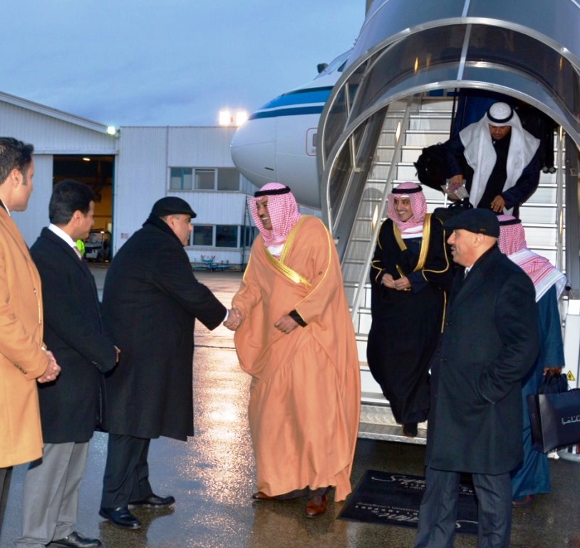 Kuwaiti First Deputy Prime Minister and Foreign Minister Sheikh Sabah Khaled Al-Hamad Al-Sabah arrives in Paris