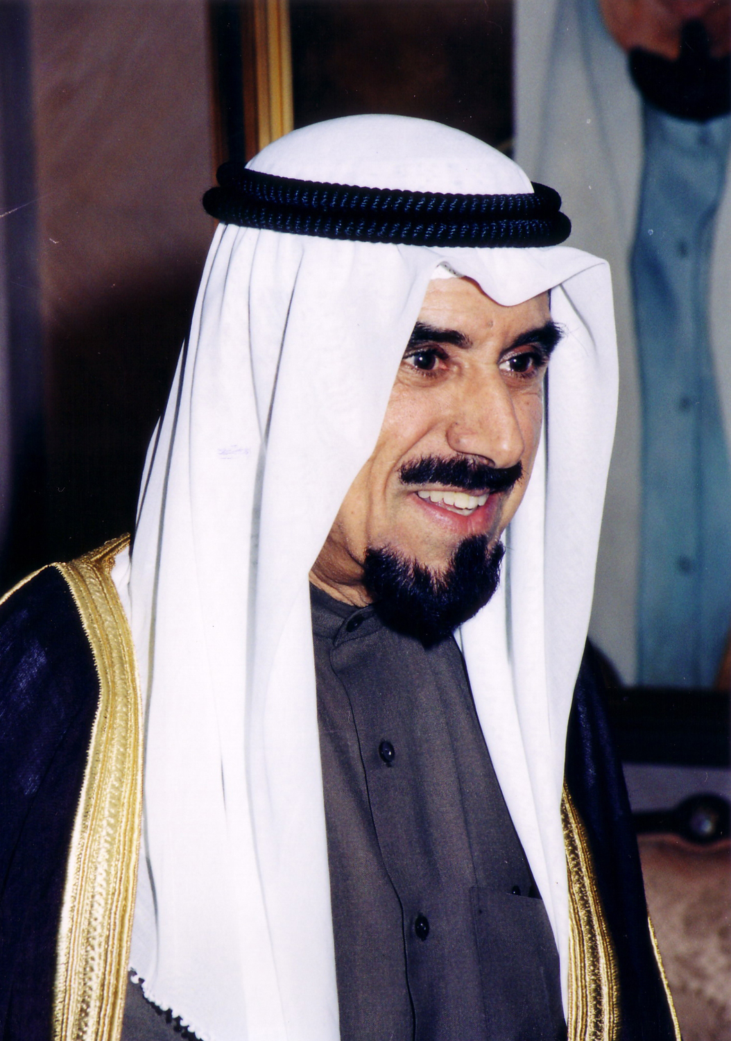The late 'Amir of Hearts'  Sheikh Jaber Al-Ahmad Al-Jaber Al-Sabah