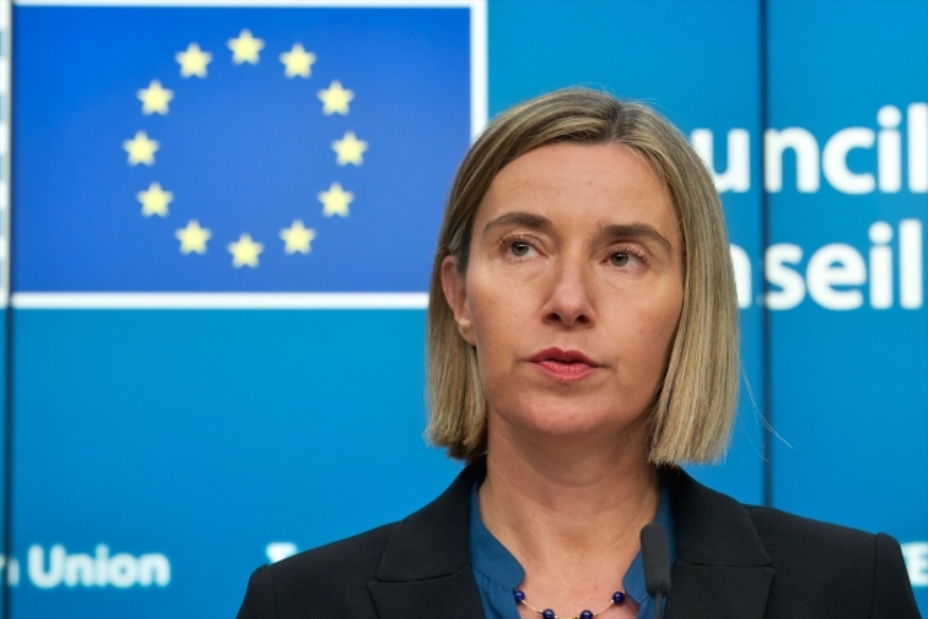 الممثلة العليا للسياسة الخارجية والامنية في الاتحاد الأوروبي فيديريكا موغريني