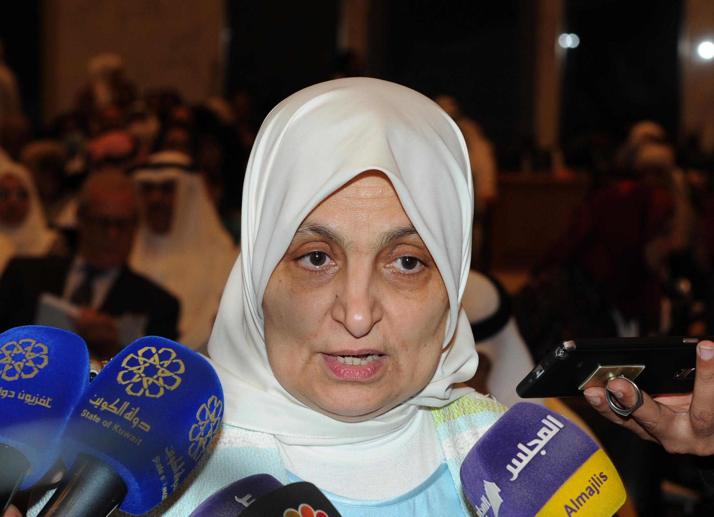 Minister of Social Affairs and Labor Dr. Hind Al-Sebeeh