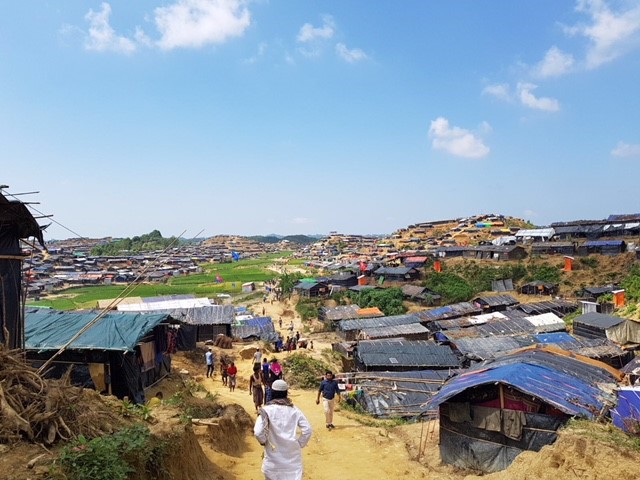 مخيم لاجئي الروهينغيا في بنغلاديش