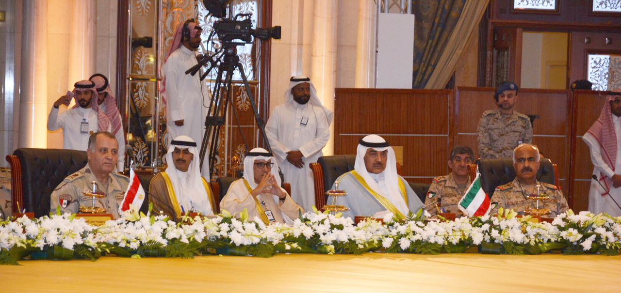 First Deputy Prime Minister and Foreign Minister Sheikh Sabah Al-Khaled Al-Hamad Al-Sabah during the meeting
