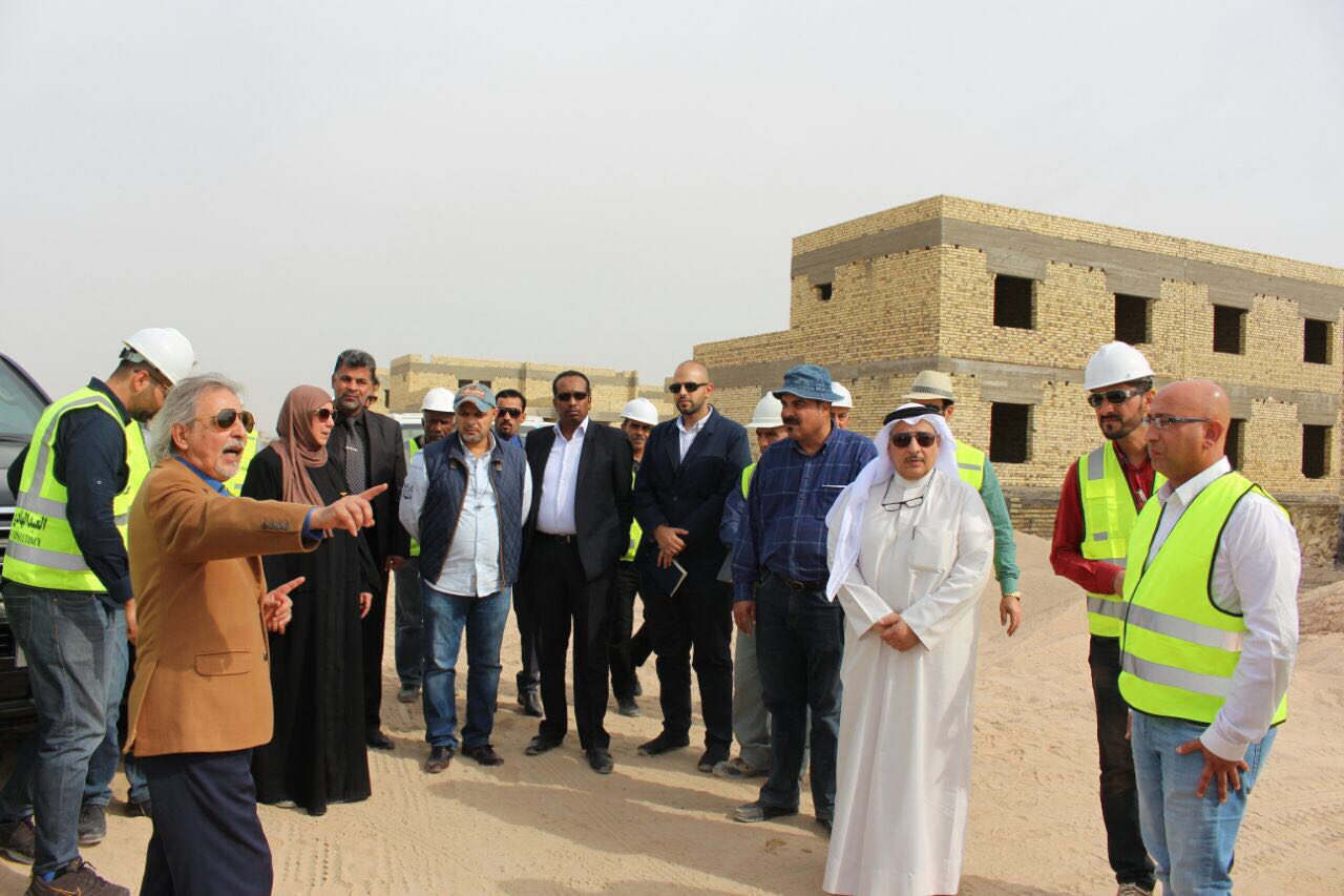 A delegation from Kuwait Fund for Arab Economic Development visits KFAED-funded projects S. Iraq