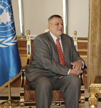 The head of the UN mission in Iraq, Jan Kubis