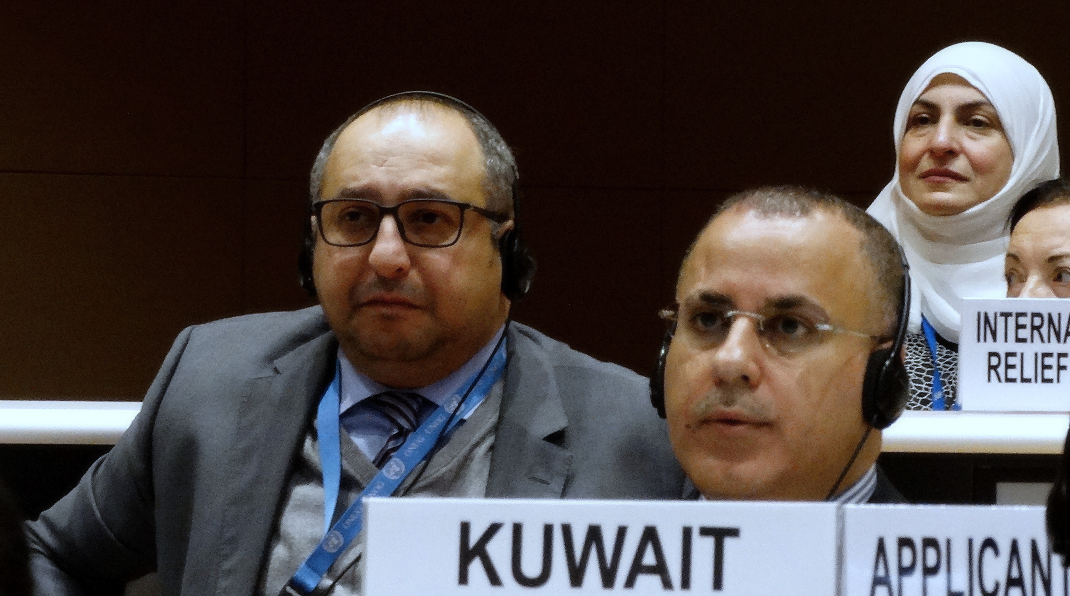 Kuwait's permanent delegate to the UN Jamal Al-Ghunaim