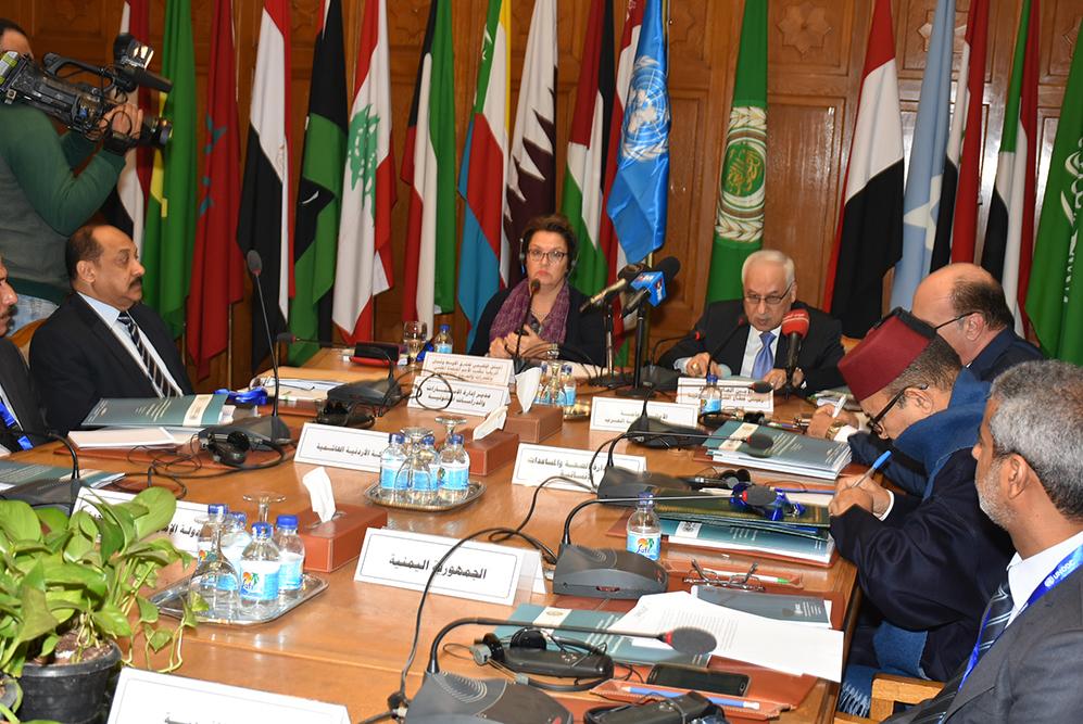 The second meeting of an Arab committee tasked with tackling terrorism and crime