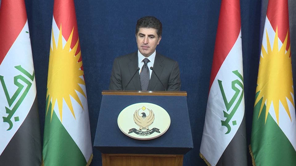 رئيس حكومة اقليم كردستان العراق نيجيرفان بارزاني