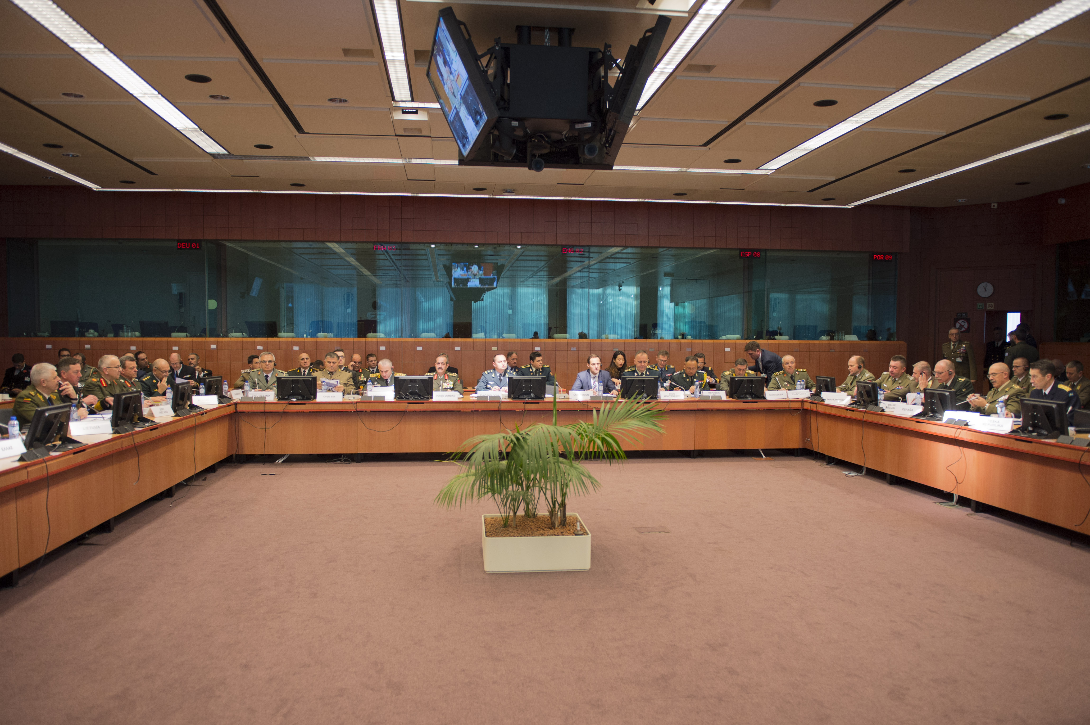 EU military Committee meeting