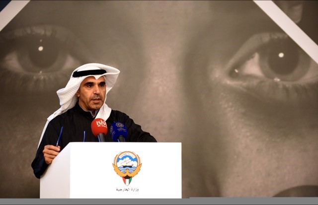 Kuwait's assistant foreign minister of development affairs Ambassador Nasser Al-Sabeeh