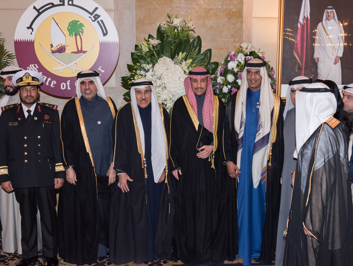 National Assembly Speaker Marzouq Al-Ghanim attends Qatar's National Day celebrations