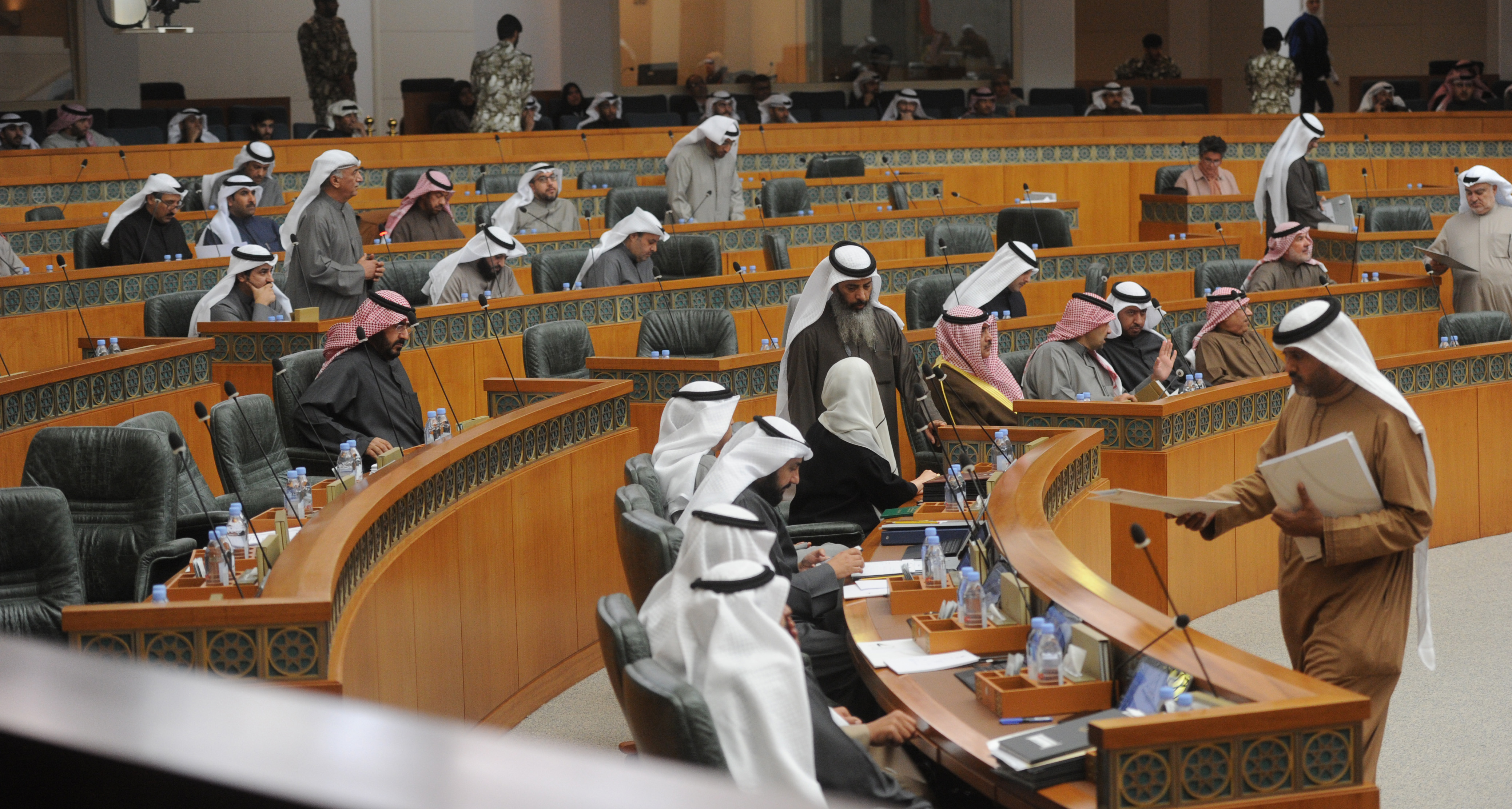 The MPs during session