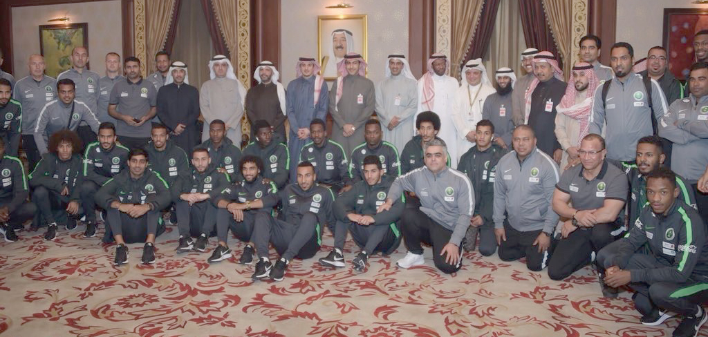 The national football teams of Saudi Arabia