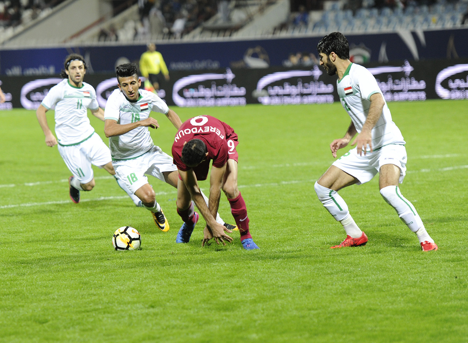 Iraq tops Gulf Cup Group B with triumph over Qatar