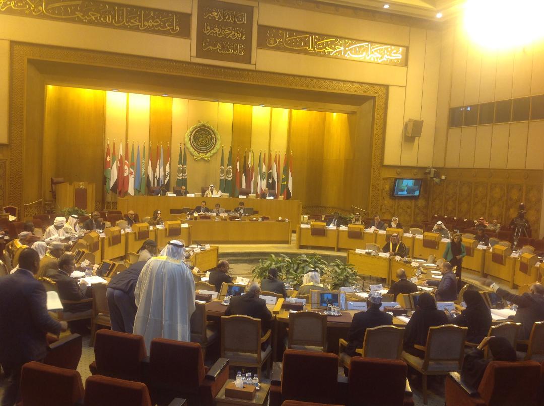 The Arab Parliament during session held in Cairo