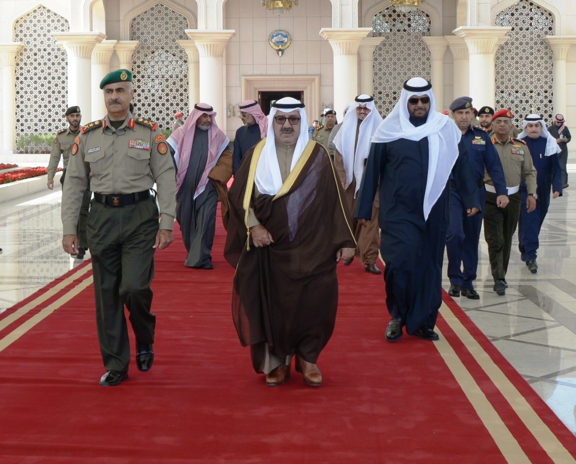 First Deputy Prime Minister and Minister of Defense Sheikh Nasser Sabah Al-Ahmad Al-Jaber Al-Sabah left  the country  heading to Saudi Arabia