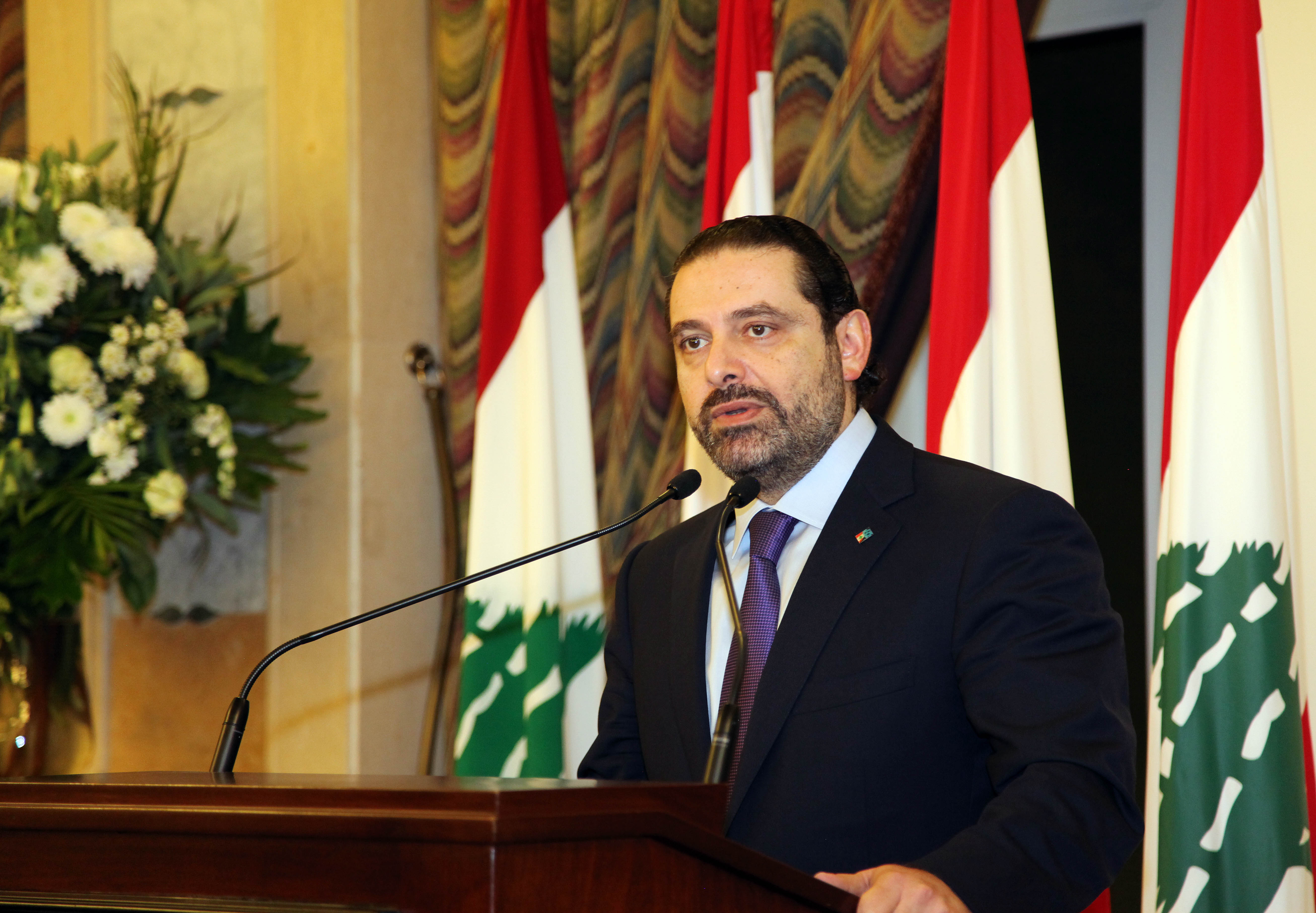 Lebanese Prime Minister Saad Al-Hariri