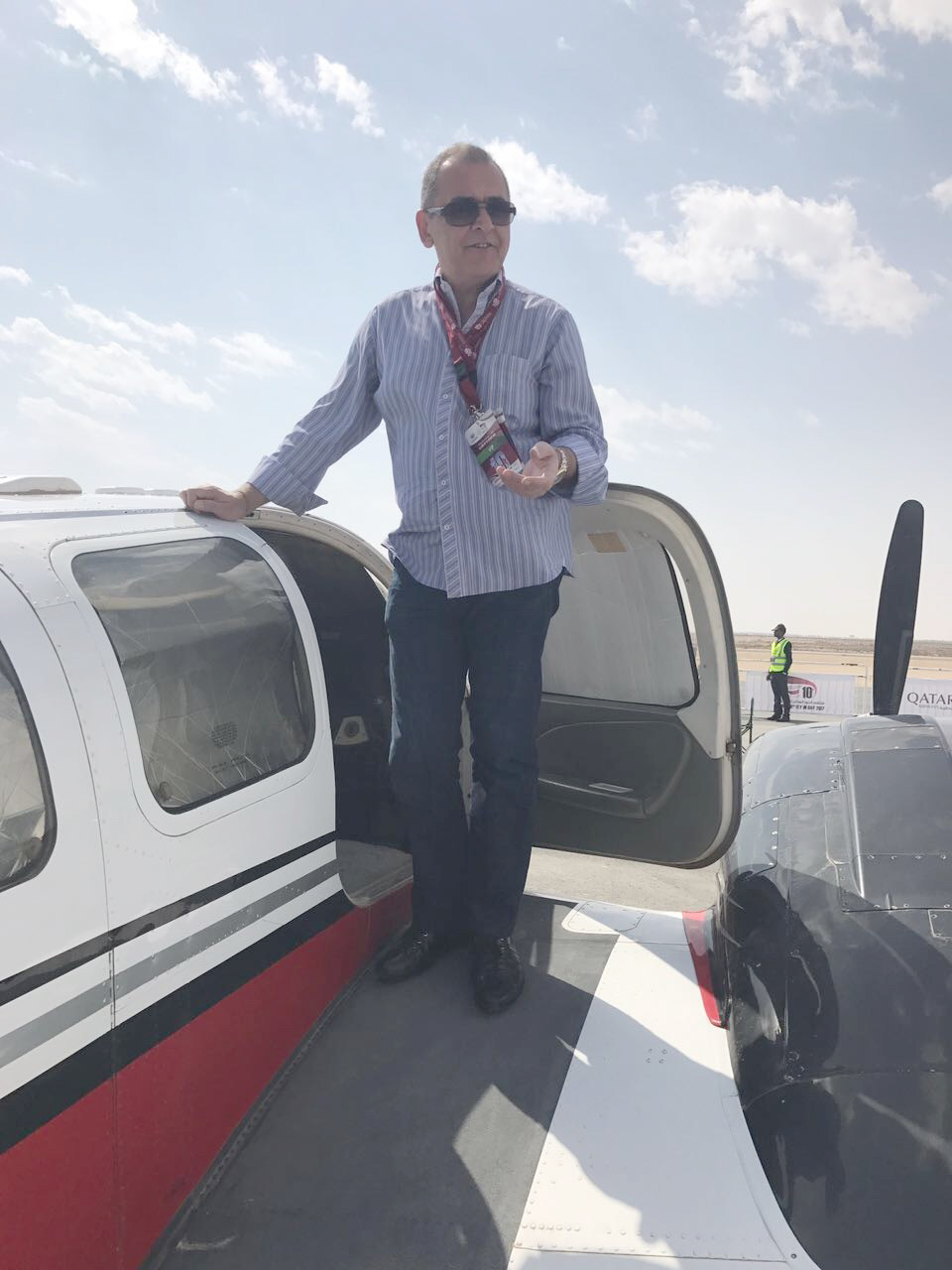 Kuwaiti pilot, Fouad Dashti