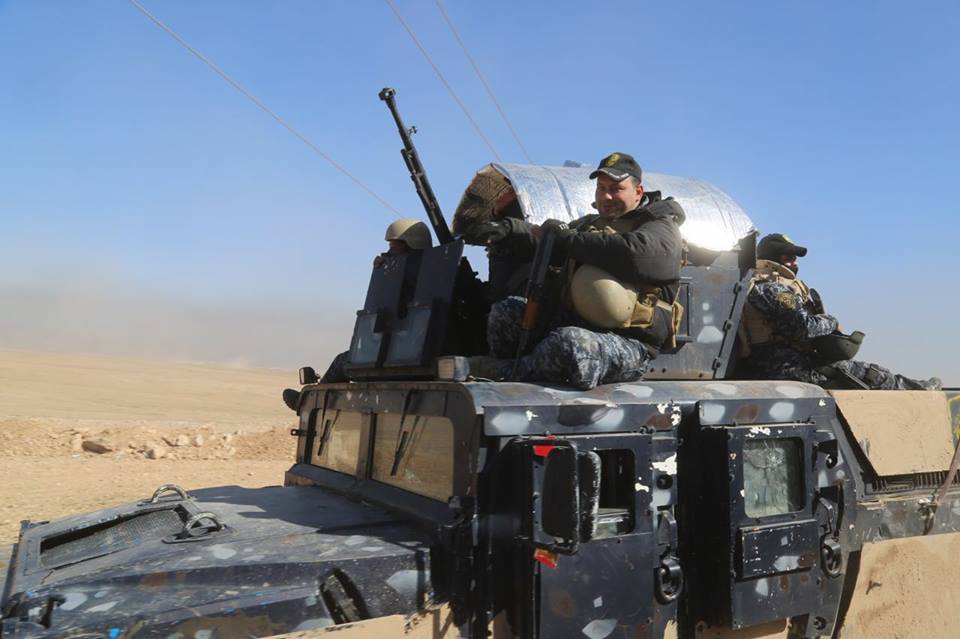 القوات العراقية تسيطر على قرى ومواقع في الجانب الايمن من الموصل
