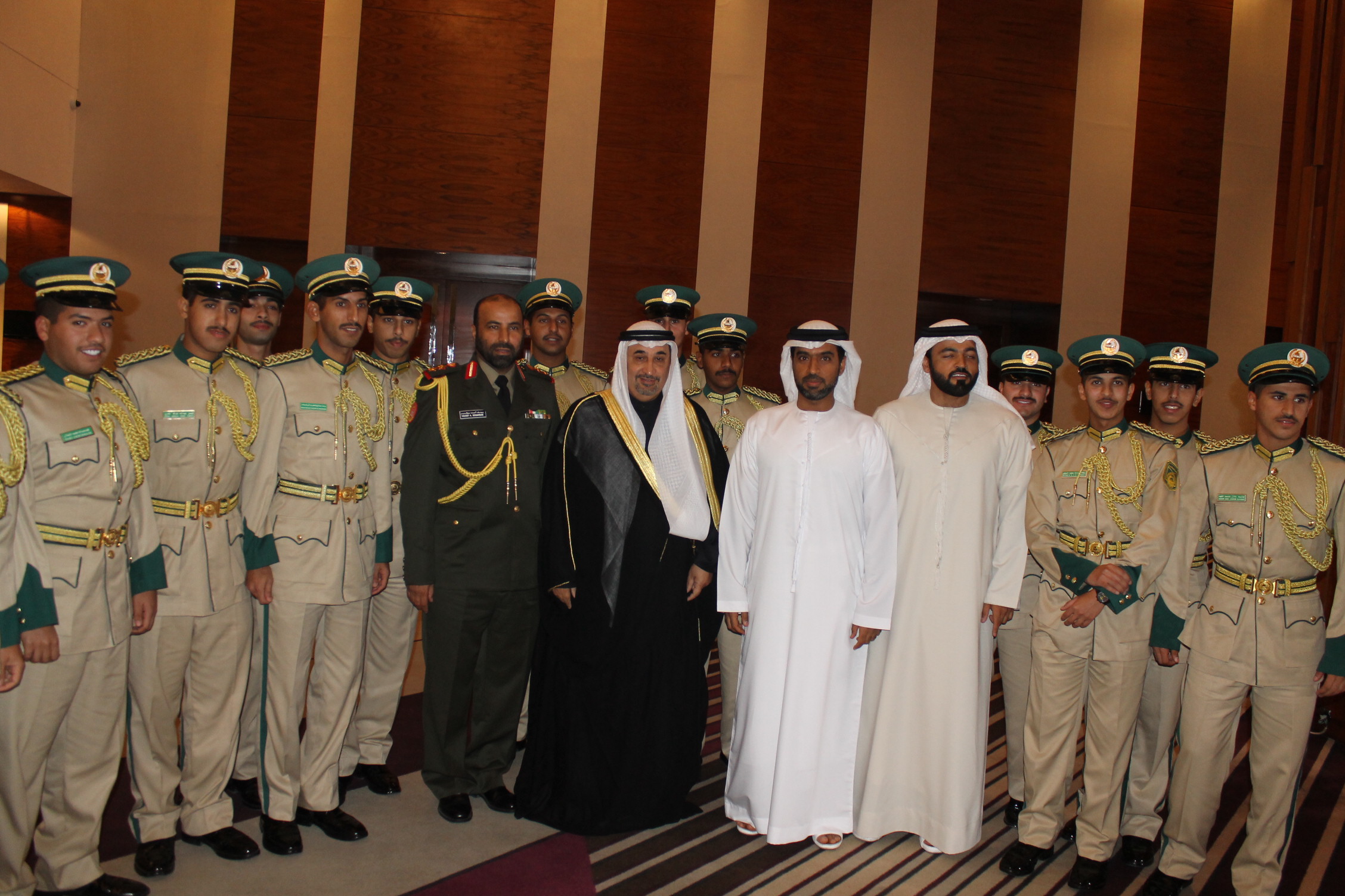 Ambassador to the United Arab Emirates Salah Al-Ba'ijan during the Kuwait's embassy celebration of national days