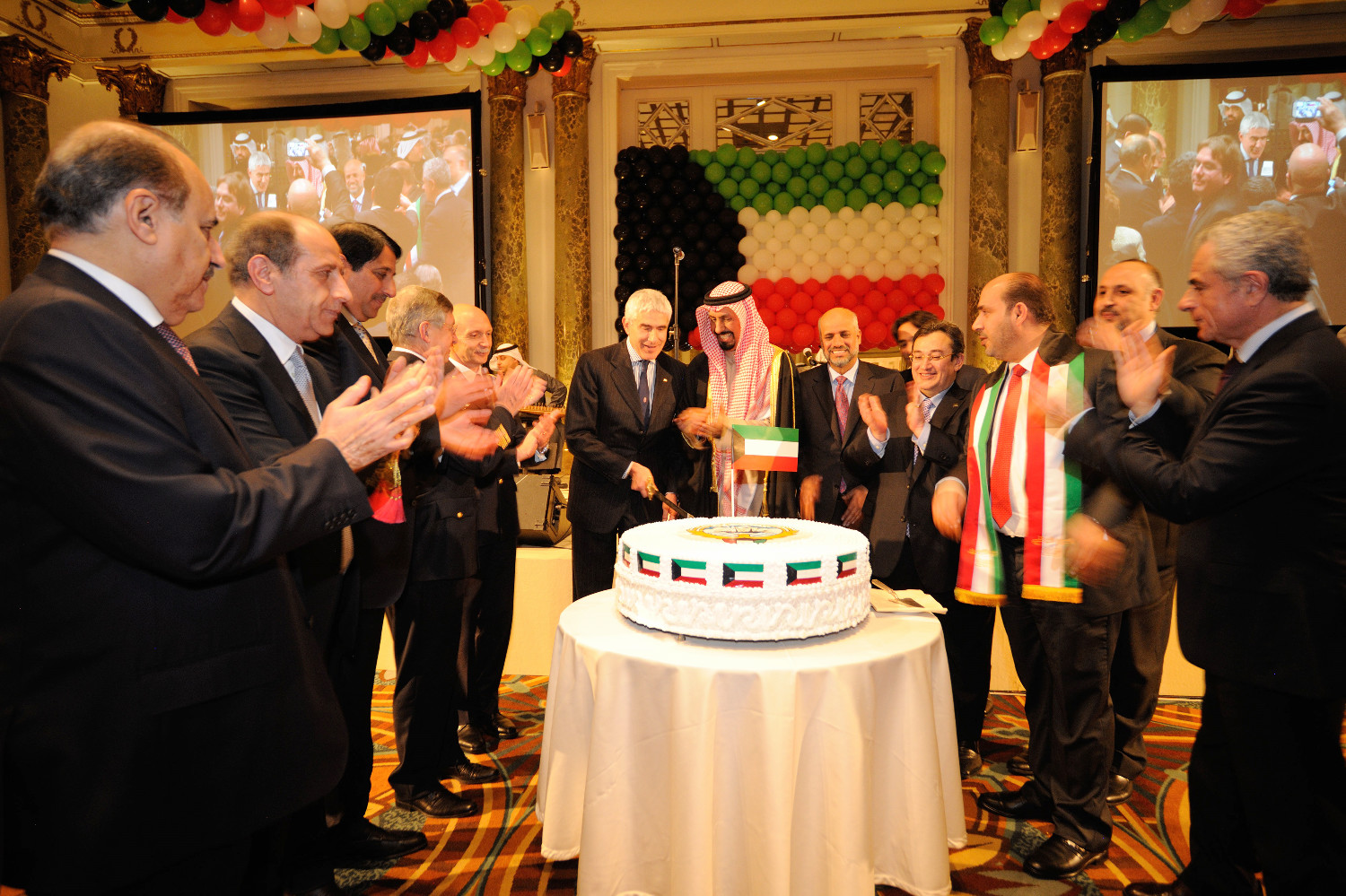 سفارة دولة الكويت لدى جمهورية ايطاليا تحتفل بالأعياد الوطنية