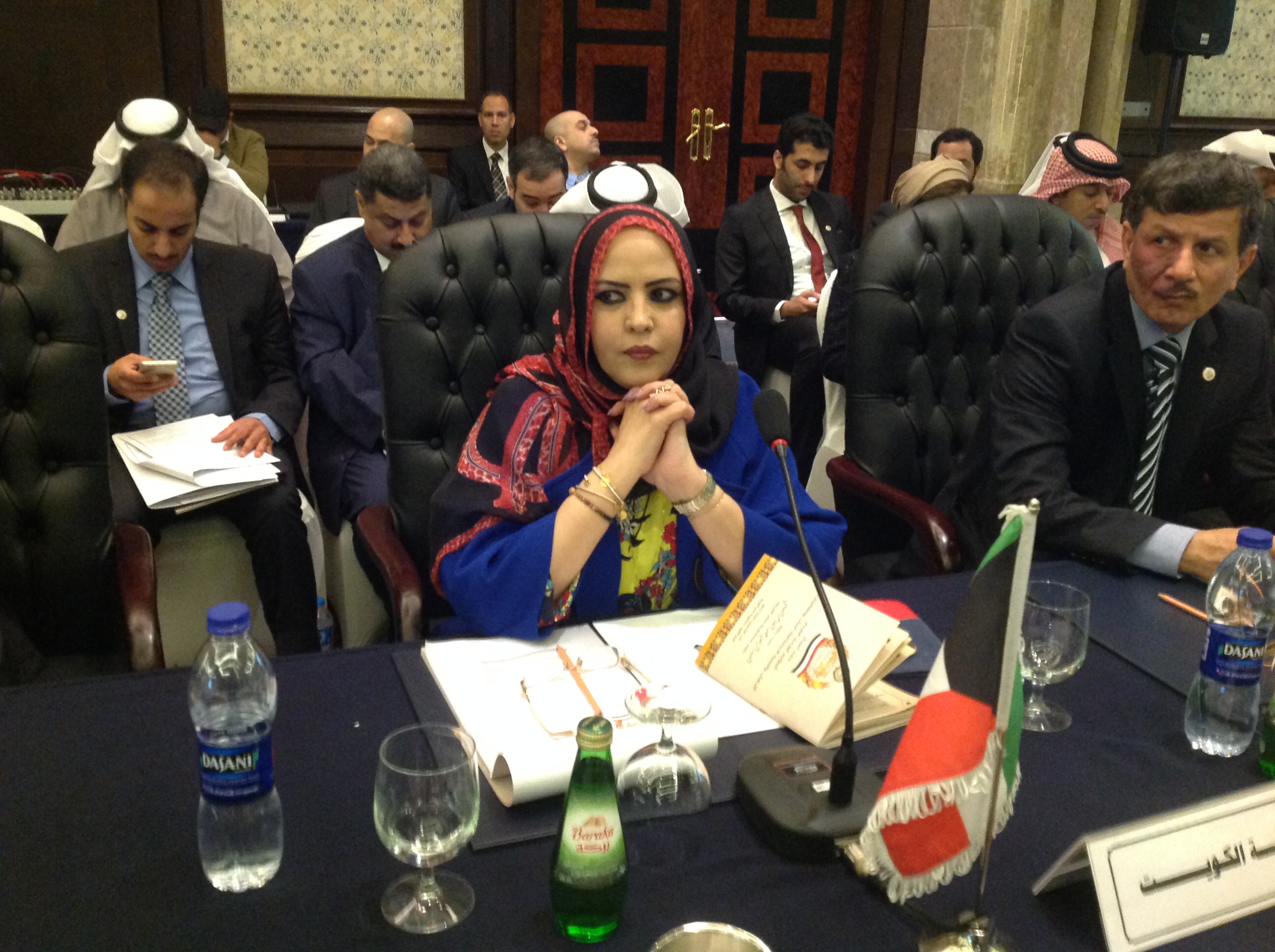 Assistant undersecretary of social affairs Sheikha Hamdan Al-Adwani