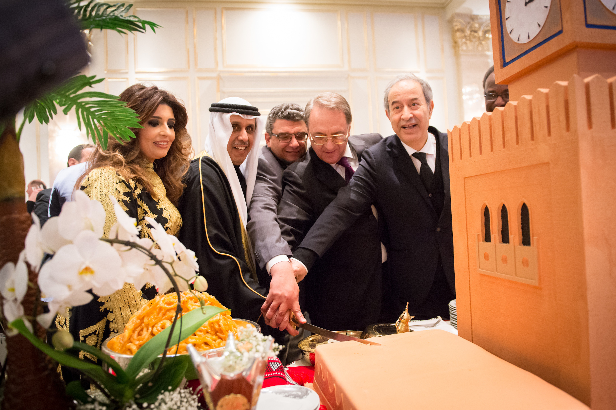Kuwaiti embassy in Moscow celebrates the National Days