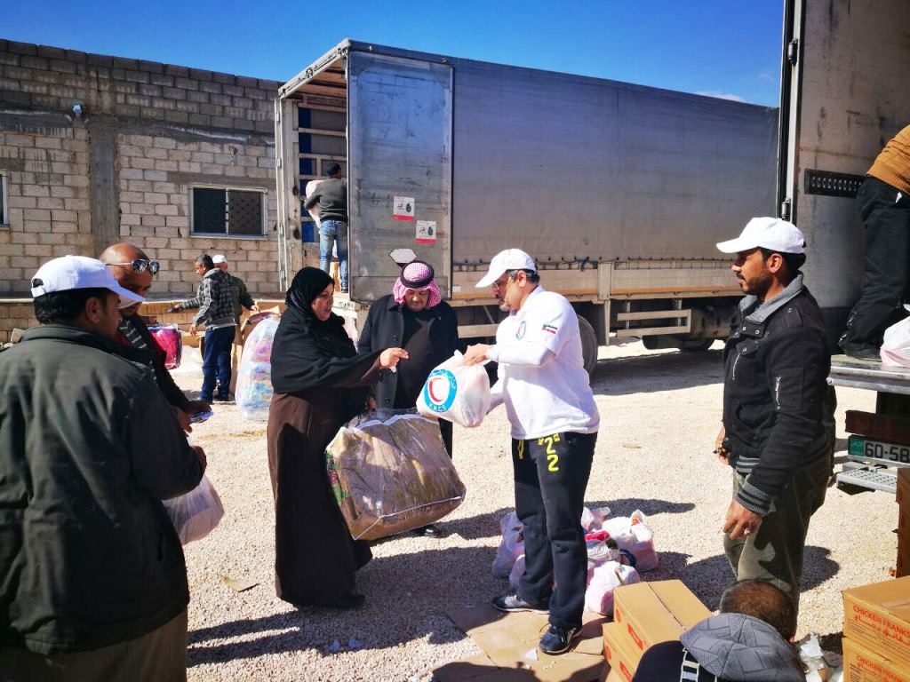 Kuwait Red Crescent Society (KRCS) aid continues around the year