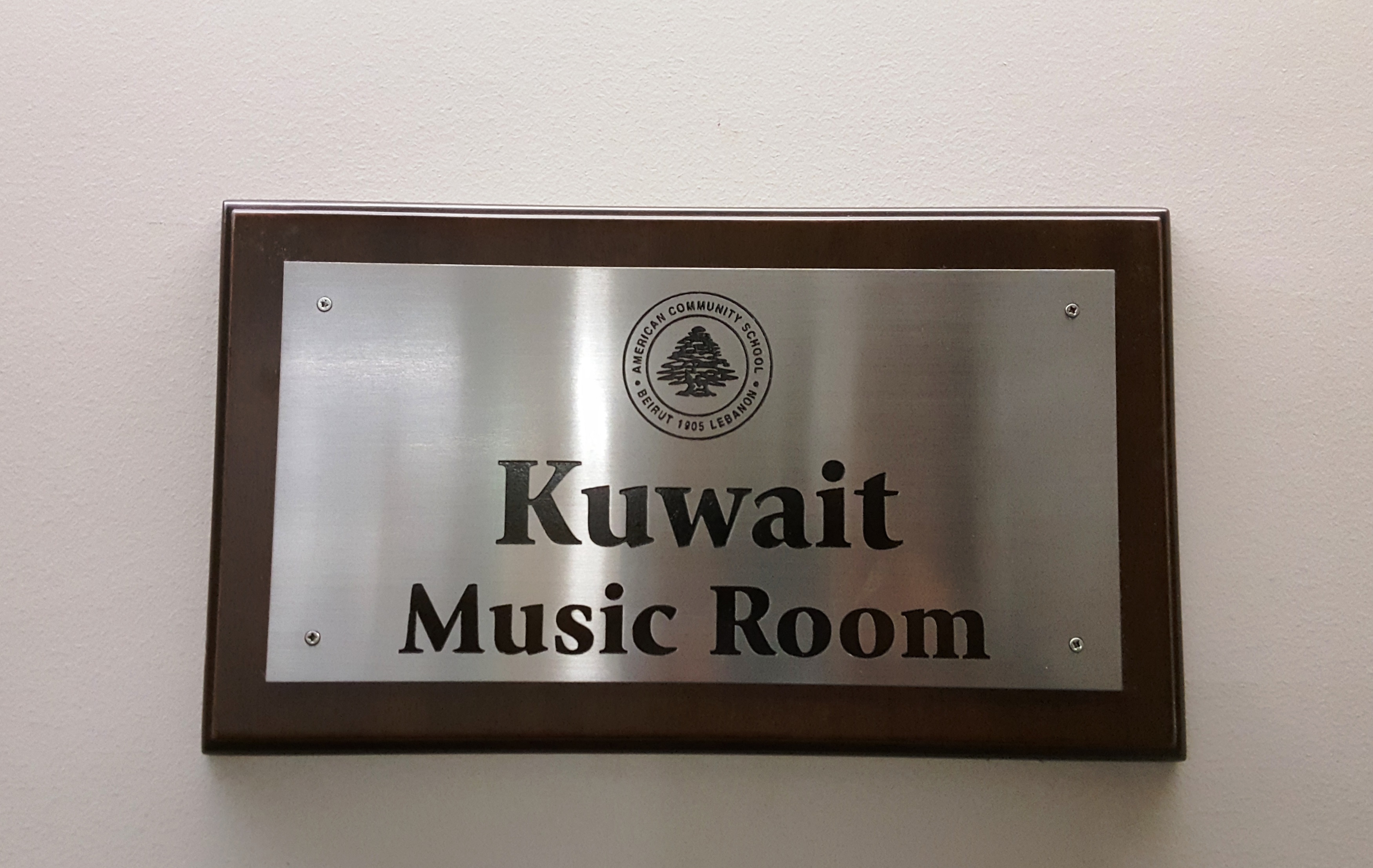 American Community School Beirut inaugurates Kuwait music hall