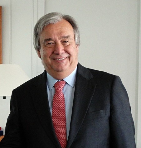 The UN Secretary General Antonio Guterres