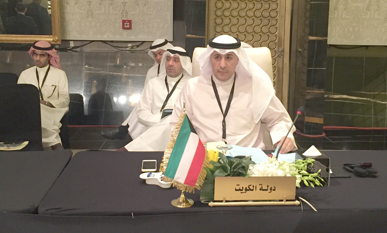 Assistant Foreign Minister for the Arab World Affairs Ambassador Aziz Al-Dihani