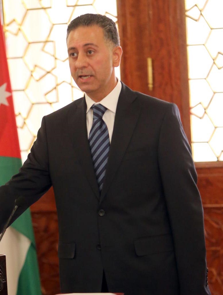 Jordanian Minister of Industry and Trade Yaarub Al-Qudhat