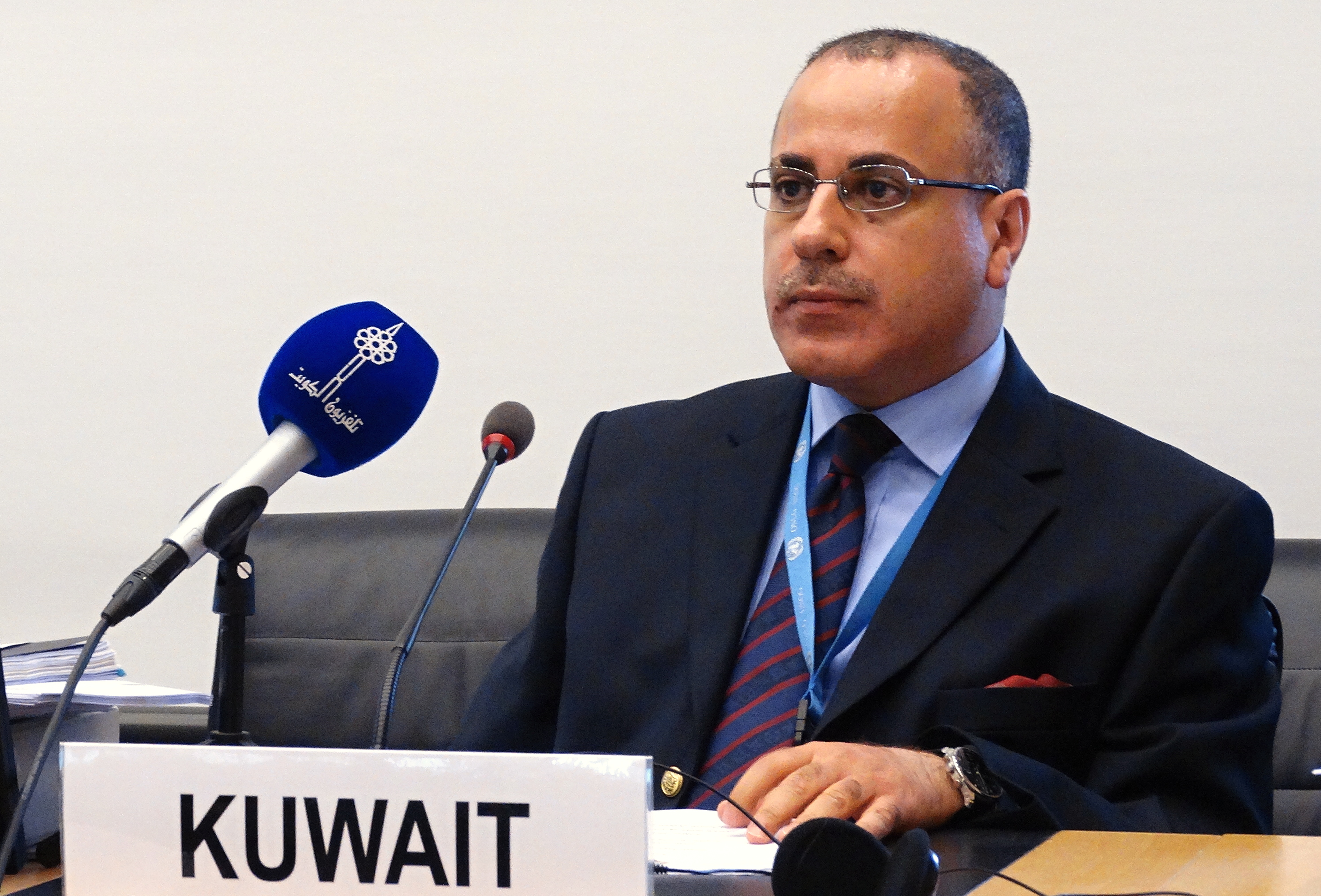 Permanent Delegate to the UN and international organizations in Geneva Ambassador Jamal Al-Ghuneim