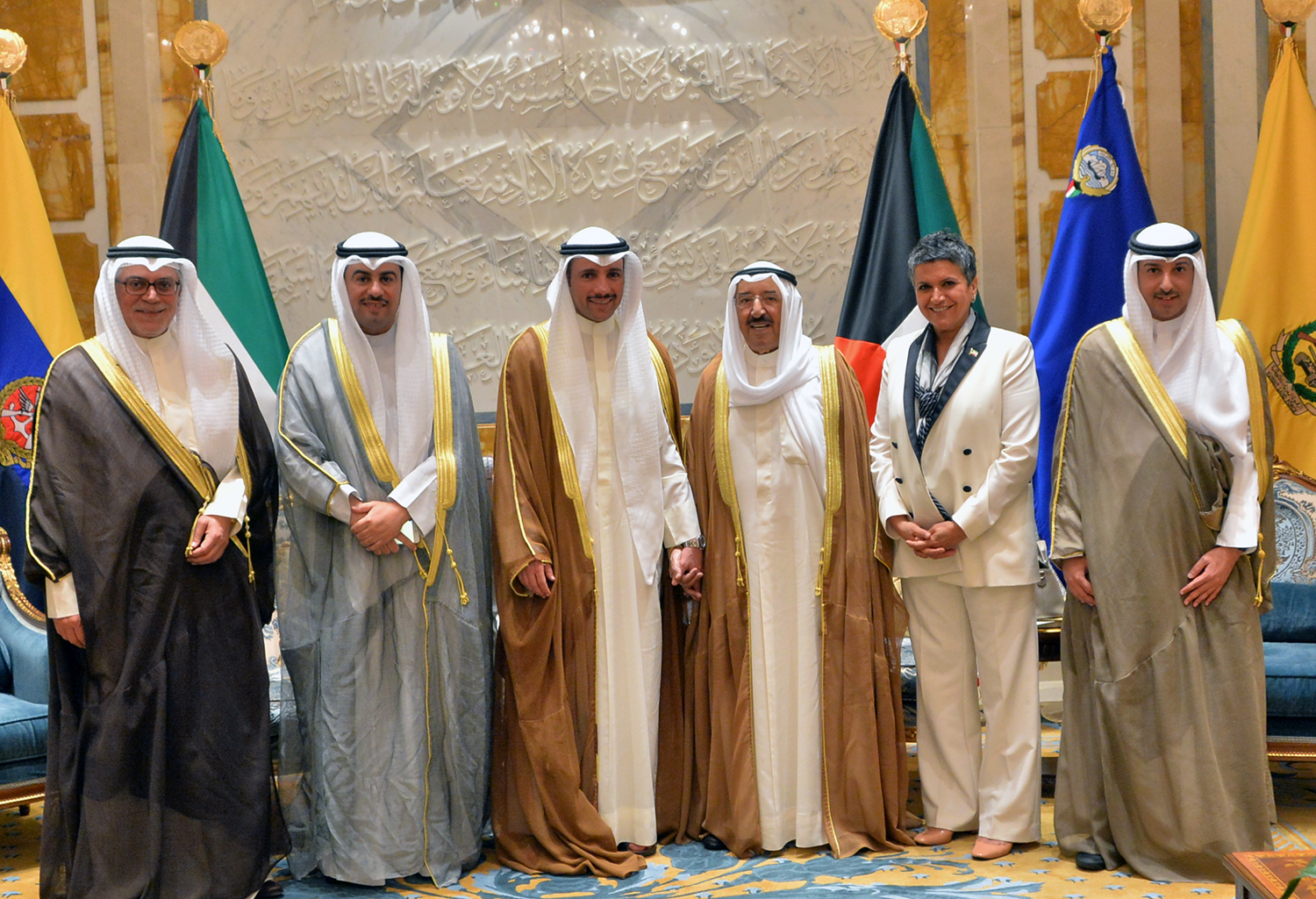 His Highness the Amir  received  National Assembly Speaker accompanying delegation of lawmakers.