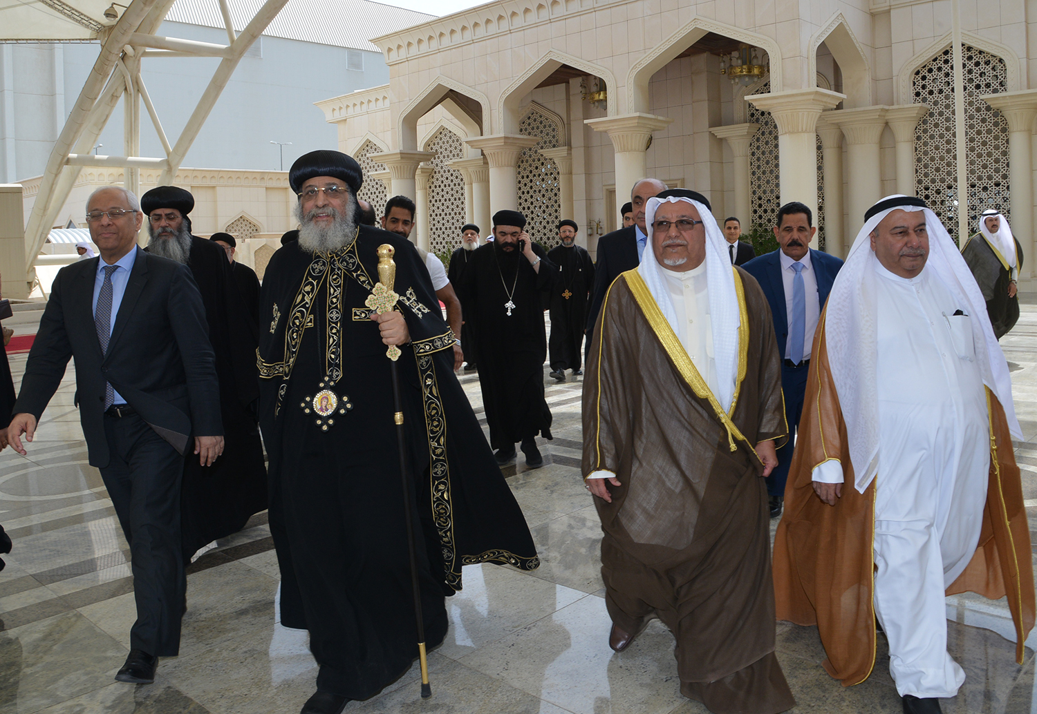 Pope Tawadros II wraps up visit to Kuwait