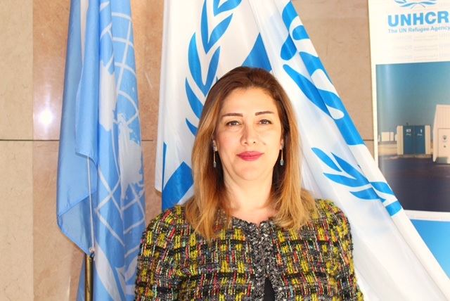 Dr. Hanan Hamdan, Head of the UN High Commissioner for Refugees (UNHCR) office in Kuwait