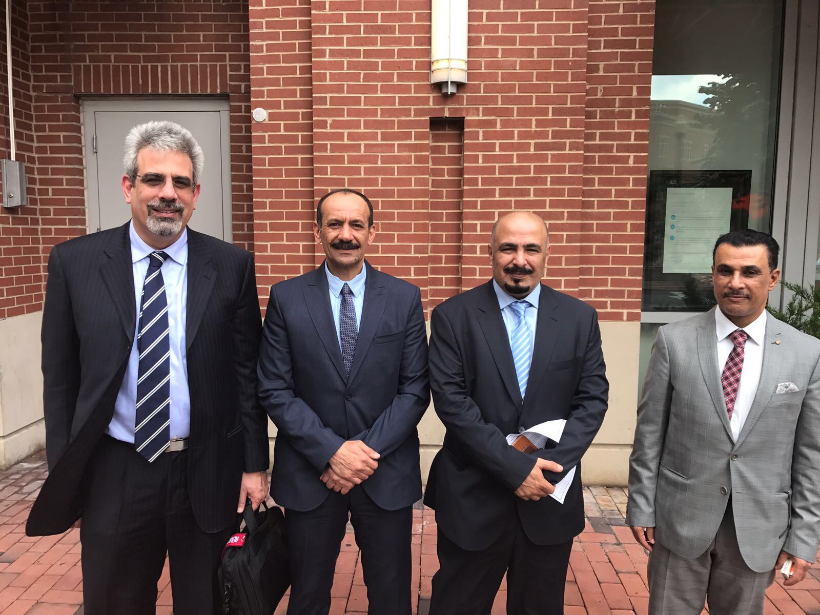 A Kuwaiti delegation from DGCA heads by Emad Al-Jluwi and TSA's officials