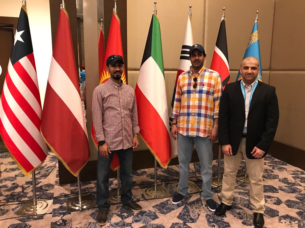 Chairperson and members Of Kuwait Sports Deaf Club