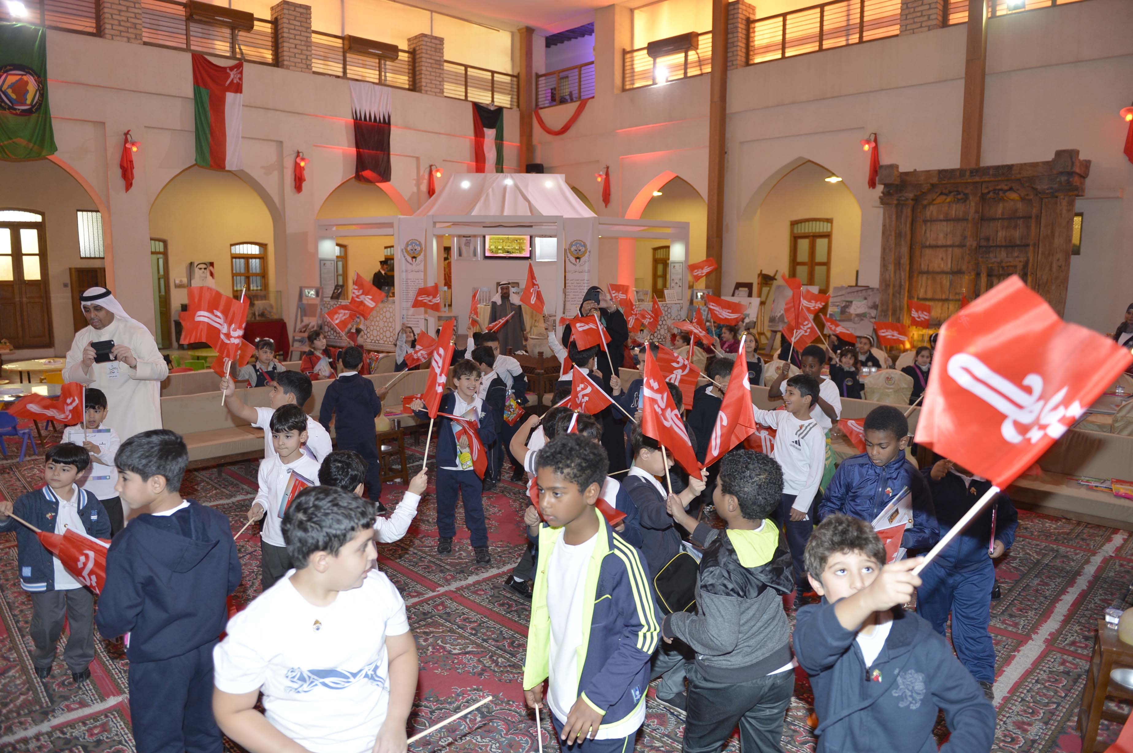 Students participating in national activities
