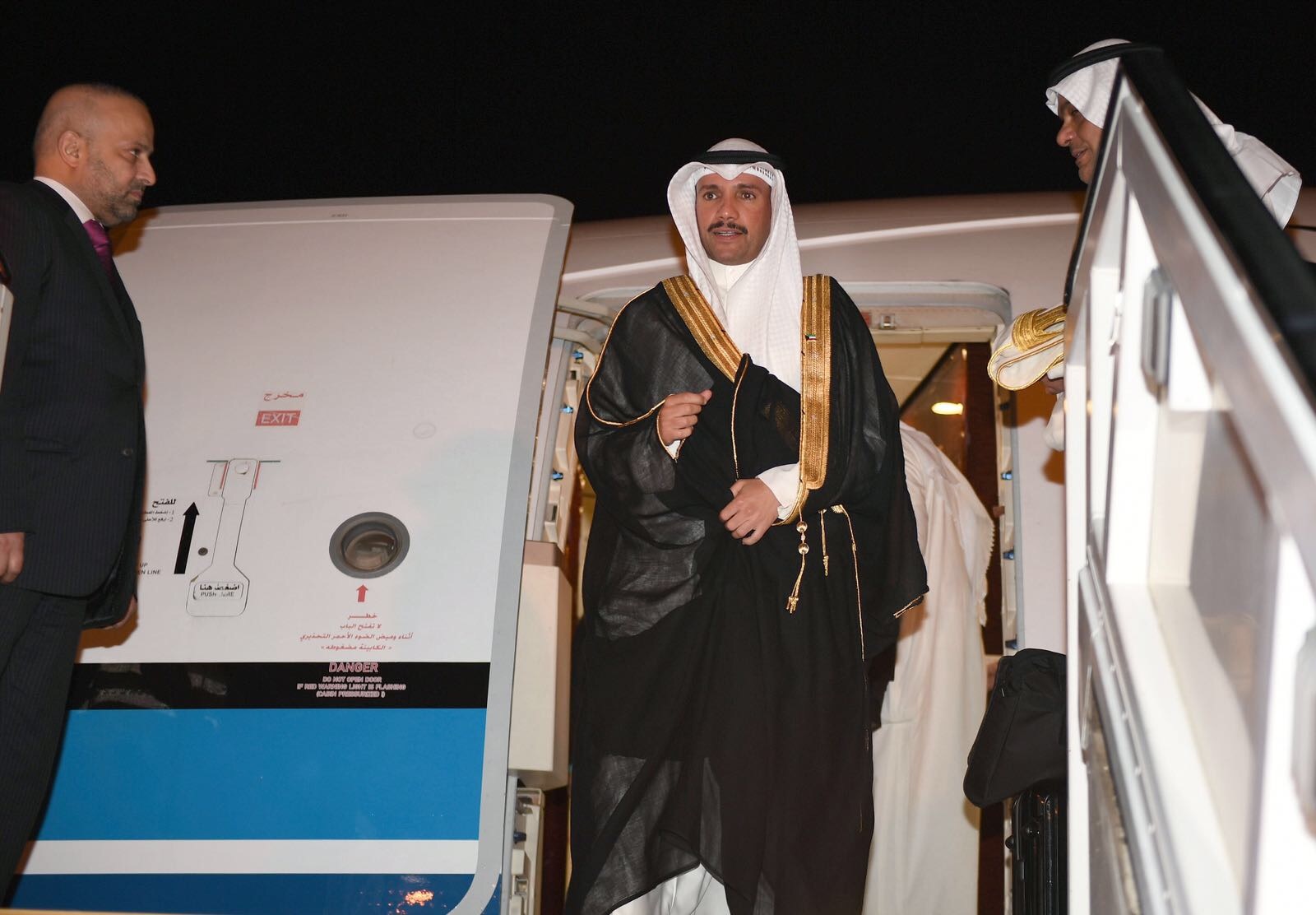 Speaker of the National Assembly Marzouq Al-Ghanim returned to Kuwait early Saturday after concluding his participation at an extraordinary meeting for the Arab Inter-Parliamentary Union (AIPU)