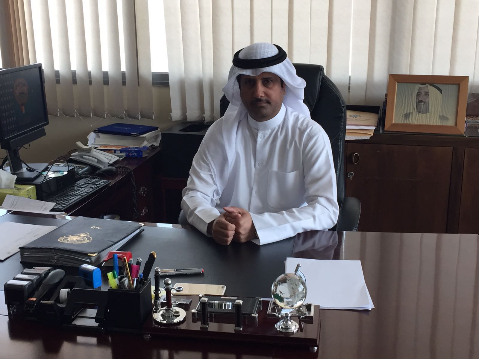 مدير إدارة المكتبات المدرسية بالإنابة في وزارة التربية أحمد الماجدي