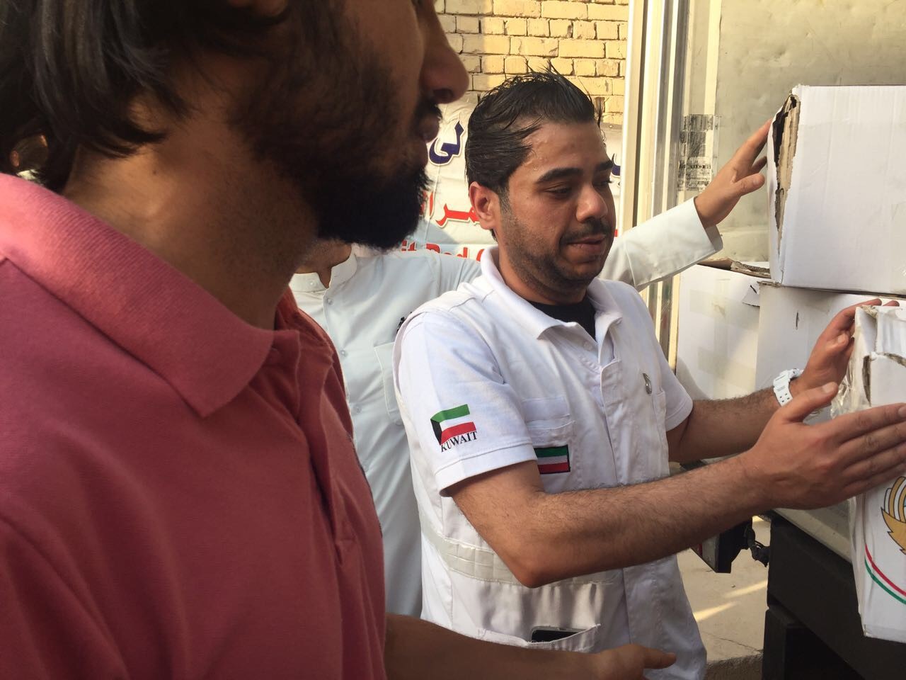 Kuwait continued to deliver aid to Iraq's third largest city of Basra